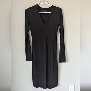 WILFRED *Black* Lisiere Dress